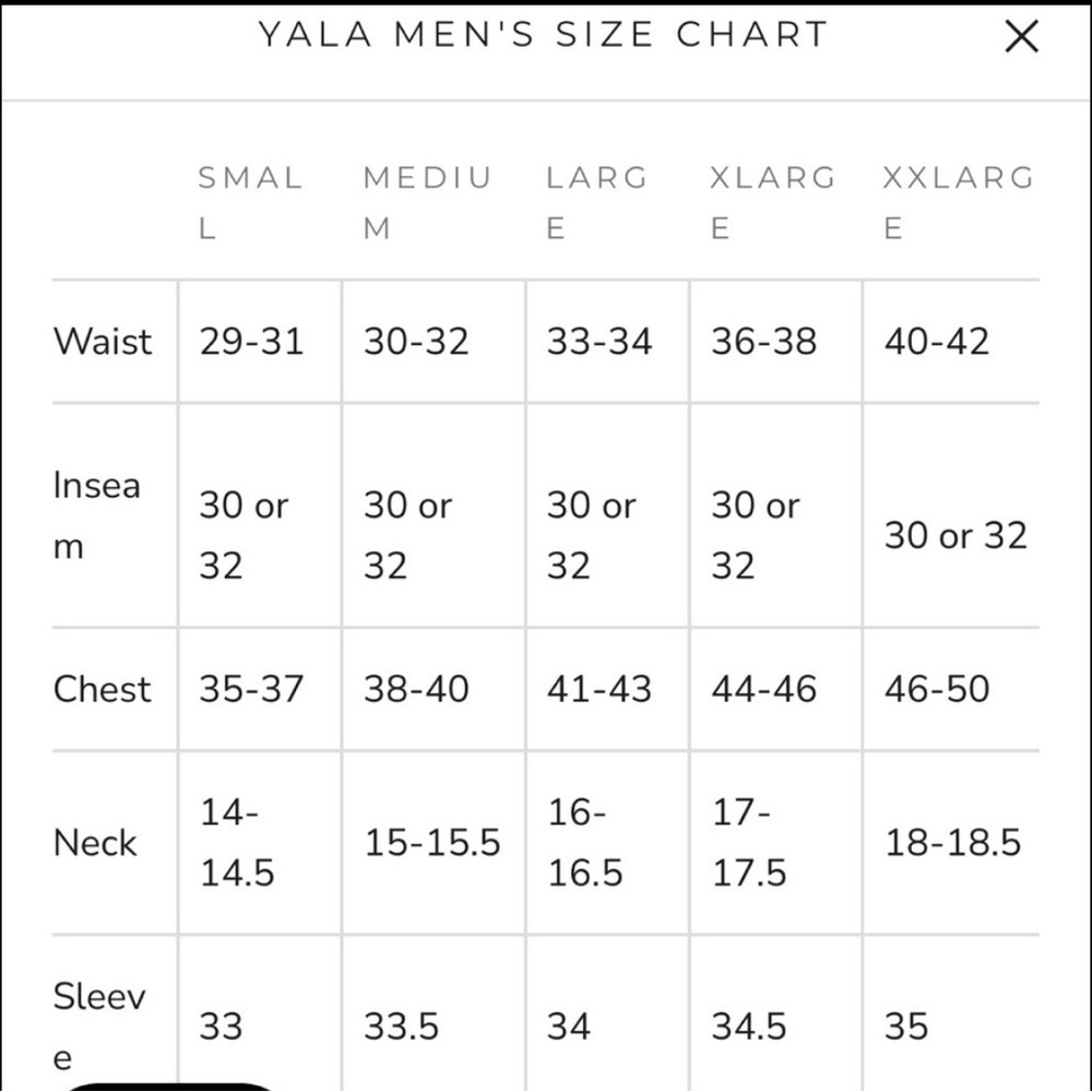 NWT Bundle 2 YALA Men’s Jonah Long Sleeve Bamboo Crew Tee Shirt Size XXL - Picture 14 of 15